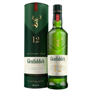 Whisky Glenfiddich 12 Años Single Malt 750ml 3/4