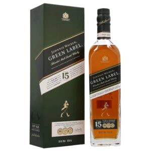 Whisky Johnnie Walker Green Label 15 Años 750ml 3/4